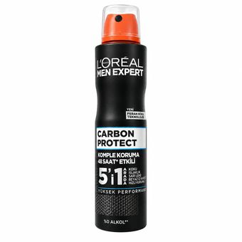 اسپری ضدتعریق مردانه لورآل مدل Carbon Protect 5in1 حجم 150 میلی‌لیتر