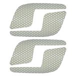 برچسب شبرنگ دوچرخه رفلکتر کد 4P بسته 4 عددی