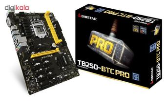 مادربرد بایوستار مدل TB250-BTC Pro