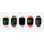 ساعت هوشمند اپل مدل Series 8 Aluminum 41mm دارای قابلیت های صفحه نمایش رنگی، صفحه نمایش لمسی، کنترل موسیقی (Music Player)، کنترل