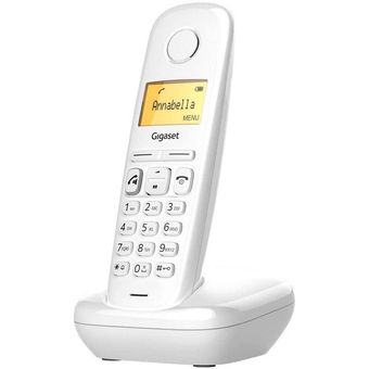 تلفن بی سیم گیگاست سفید مدل GIGASET A270 (کارکرده)