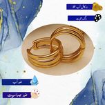 گوشواره زنانه ژوپینگ مدل حلقه ای کد XP 02