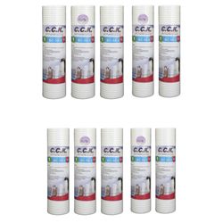 فیلتر دستگاه تصفیه کننده آب سی سی کا مدل pp 5 micron-HZK بسته 10 عددی