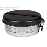 ست اجاق و ظروف سفری ترانگیا مدل Stove 27-2 UL کد S2024 مجموعه 9 عددی