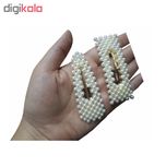 گیره مو کیمیا طرح مروارید کد 1024 سایز 95A