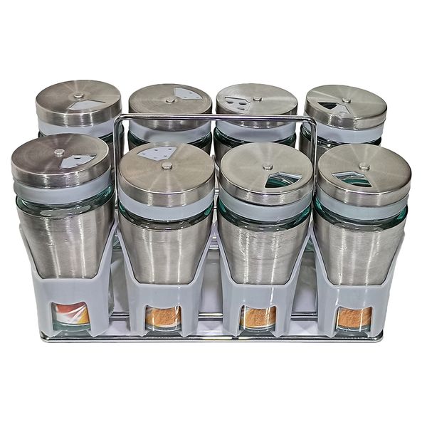 ست جا ادویه 8 پارچه مدل پارادایس*91