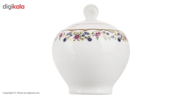 سرویس غذاخوری 102 پارچه چینی زرین ایران سری ایتالیا اف مدل Golestan درجه یک