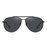عینک آفتابی مردانه خلبانی آلبرت وگ مدل 6315C21-P11y