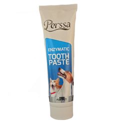 خمیردندان سگ و گربه پرسا مدل enzymatic_100 وزن 100 گرم