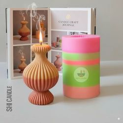 قالب سیلیکونی خمره ای ساحل شیاردار