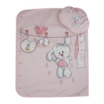 زیرانداز تعویض نوزاد تیک مک مدل خرگوش 1