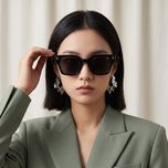 عینک آفتابی آلبرت وگ مدل SZ8104 Charcoal