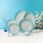 سرویس غذاخوری 28 پارچه چینی زرین ایران سری ایتالیااف مدل Florance 2 درجه عالی