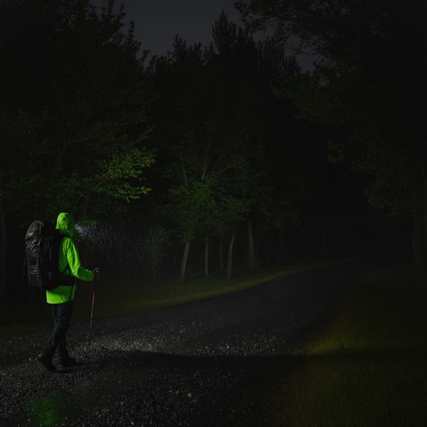 چراغ قهوه کمپینگ پیشانی