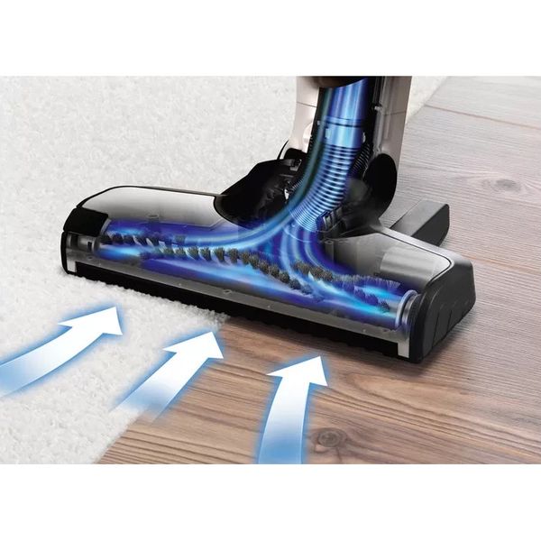 جارو شارژی عصایی بوش مدل BCHF2MX20 با باتری 20 ولت لیتیومی، مدت کارکرد تا 44 دقیقه، فناوری Easy Clean System، برس Electro برای س