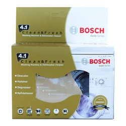 پودر جرمگیر و رسوب زدا لباسشویی مدل clean _fresh وزن 200 گرم بسته 5 عددی