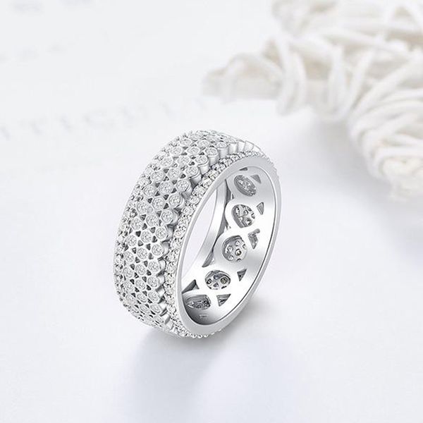 انگشتر نقره زنانه شهر جواهر مدل CR011