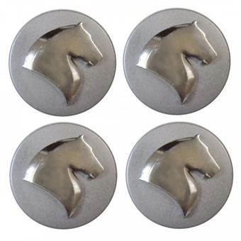 درپوش رینگ خودرو ایساکو مدل فابریک طرح رونال مناسب برای سمند بسته چهار عددی