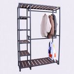 رگال لباس و کمد باز چوب و فلز مدل پرند