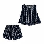 ست تاپ و شلوارک راحتی نوزادی مدل MDSS-CH3743