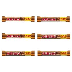 شکلات آلبنی با لایه کارامل اولکر - 52 گرم بسته 6 عددی