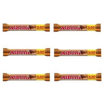 شکلات آلبنی با لایه کارامل اولکر - 52 گرم بسته 6 عددی