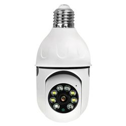 دوربین لامپی چرخش 360 درجه قابل کنترل با نرم افزار v380 اصل