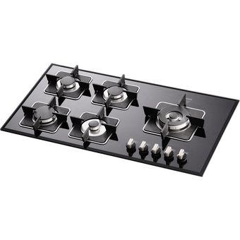 اجاق گاز صفحه‌ای پنج شعله استیل البرز مدل G-5909