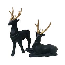 دکوری مدل گوزن مجموعه 2 عددی