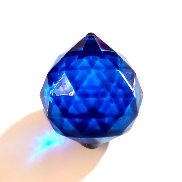 کریستال لوستر مدل گوی رنگی مجموعه 10 عددی