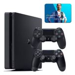کنسول بازی سونی مدل Playstation 4 Slim ریجن 2 کد CUH-2216B ظرفیت 1 ترابایت به همراه 20 عدد بازی