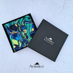 شال دو رو زنبق‌ها/ونگوگ(Artistico)