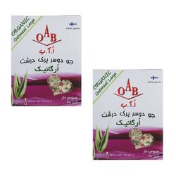 جو دو سر پرک درشت ارگانیک اُ آ ب -200 گرم بسته 2 عددی