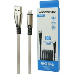 کابل تبدیل USB به لایتنینگ کینگ استار مدل K130i طول 1.5 متر