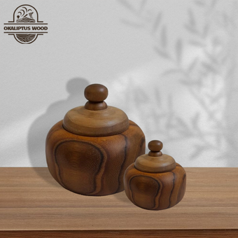 قندان چوبی کوچک