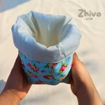 باکس پارچه‌ای آسمانی سایز بزرگ