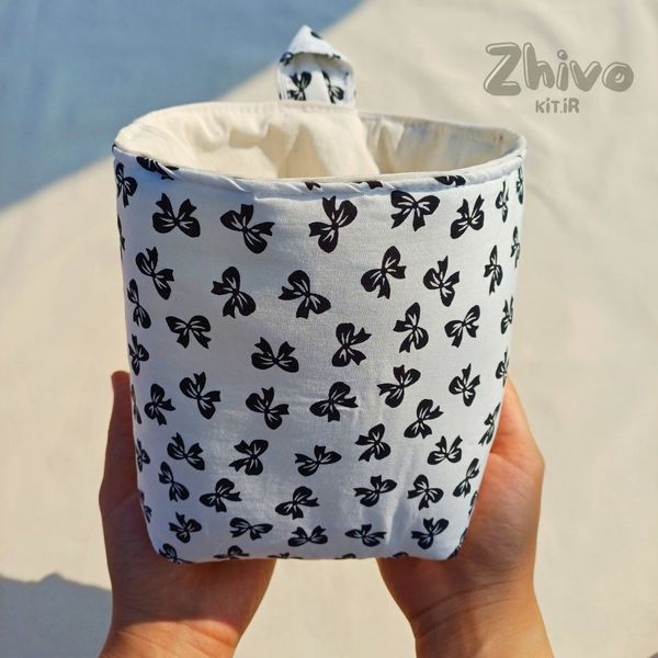 باکس پارچه‌ای پاپیون سایز متوسط