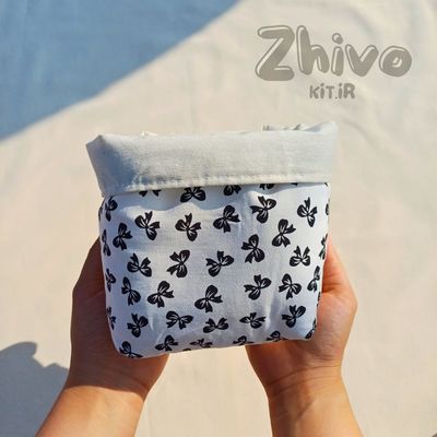 باکس پارچه‌ای پاپیون سایز متوسط