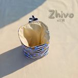 باکس پارچه‌ای بابونه راه راه سایز بزرگ