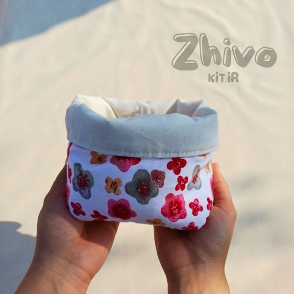 باکس پارچه‌ای طیف رنگ سایز متوسط