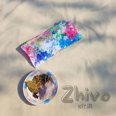 روبالشتی چشم باغچه آبرنگی Colorful Garden