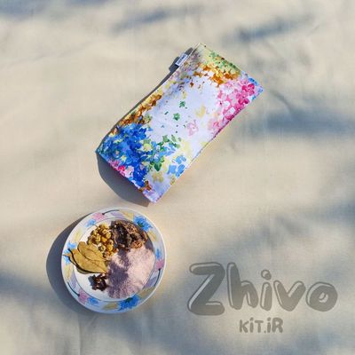 روبالشتی چشم بهار آبرنگی Colorful Spring