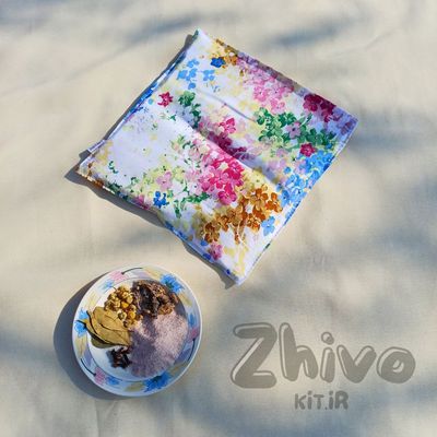 روبالشتی بالشت غلات و نمک بهار آبرنگی Colorful Spring