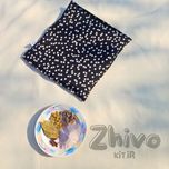 روبالشتی بالشت غلات و نمک قلب مشکی کوچولو Little Black Heart