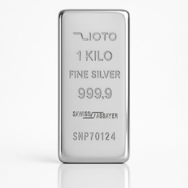 شمش نقره 1 کیلویی زیوتو