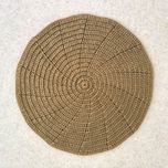 زیر‌بشقابی دستبافت شاهو مدل Rivanta