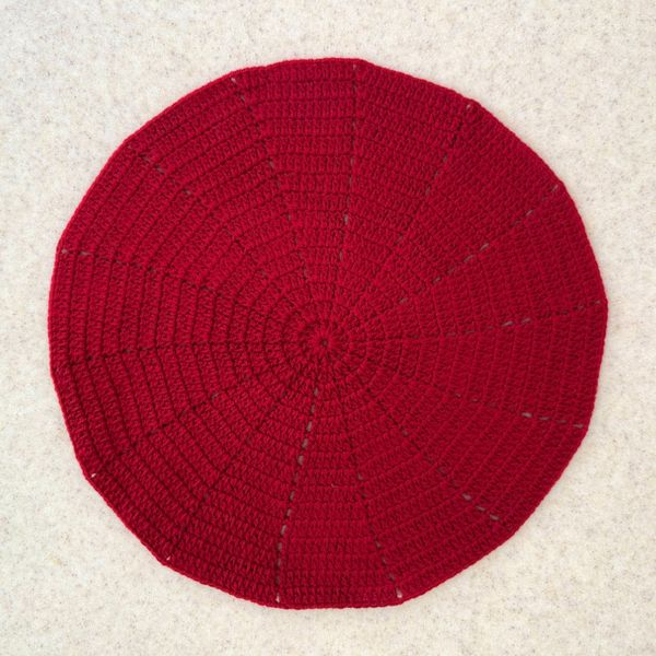 زیر‌بشقابی دستبافت شاهو مدل Rivanta