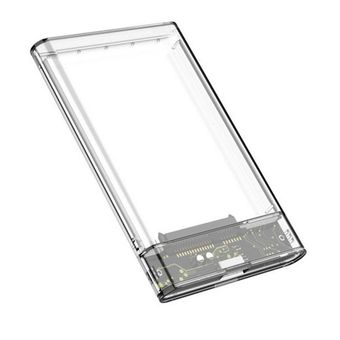 قاب هارد دیسک اکسترنال 2.5 اینچ مدل Glass