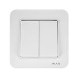 کلید دو پل ایران الکتریک مدل ارس بسته دو عددی