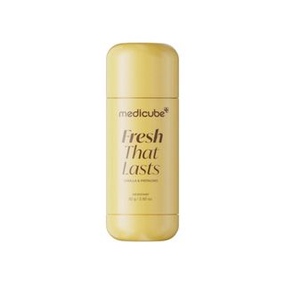 دئودرانت زنانه مدیکیوب اورجینال وارداتی مدل  Fresh Vanila Pistachio مناسب برای انواع پوست حجم 83 میلی لیتر